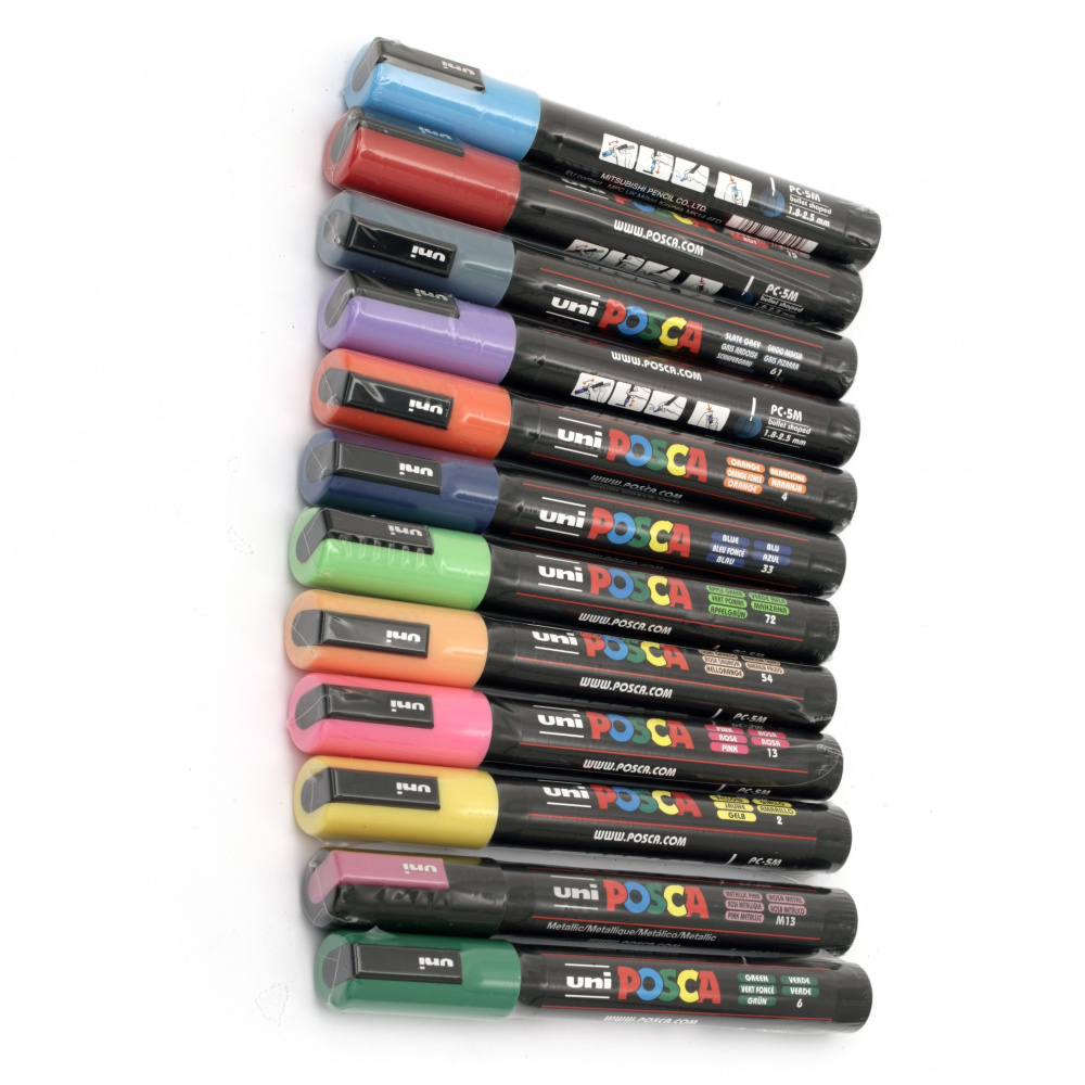 Dag Passend En Permanent marker with round tip UNI POSCA 2.5 mm PC 5M - 1 pc. | Buy online  fast and easy ☛【 emart.eu】