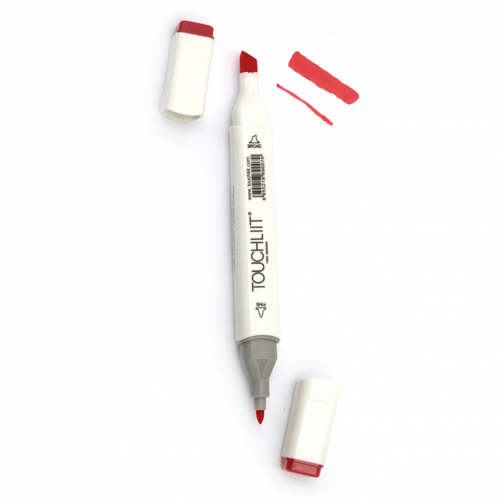 Double-headed color marker with alcohol ink for drawing and design 05 - 1pc. 