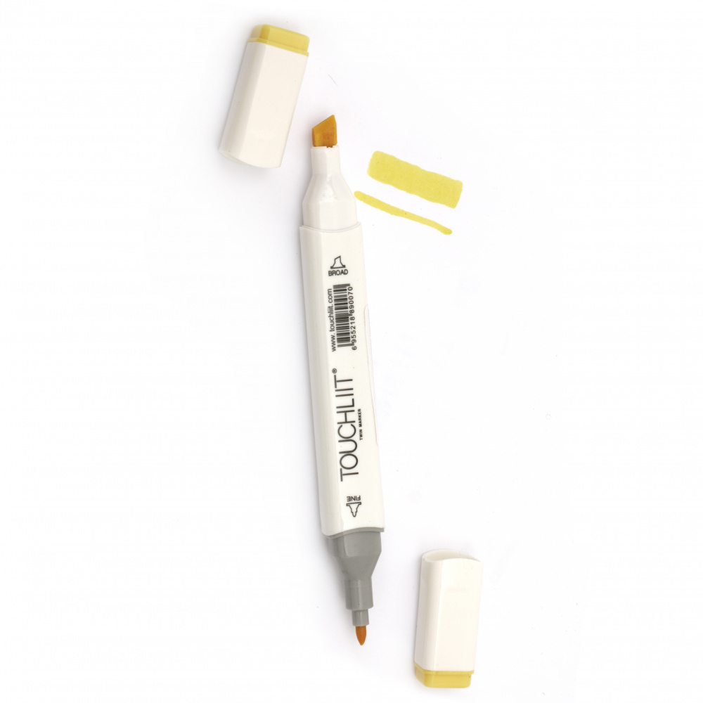 Double-headed color marker with alcohol ink for drawing and design 37 - 1pc.