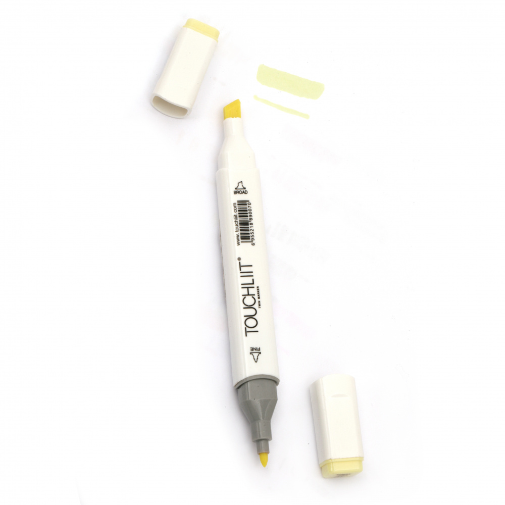Double-headed color marker with alcohol ink for drawing and design 38 - 1pc.