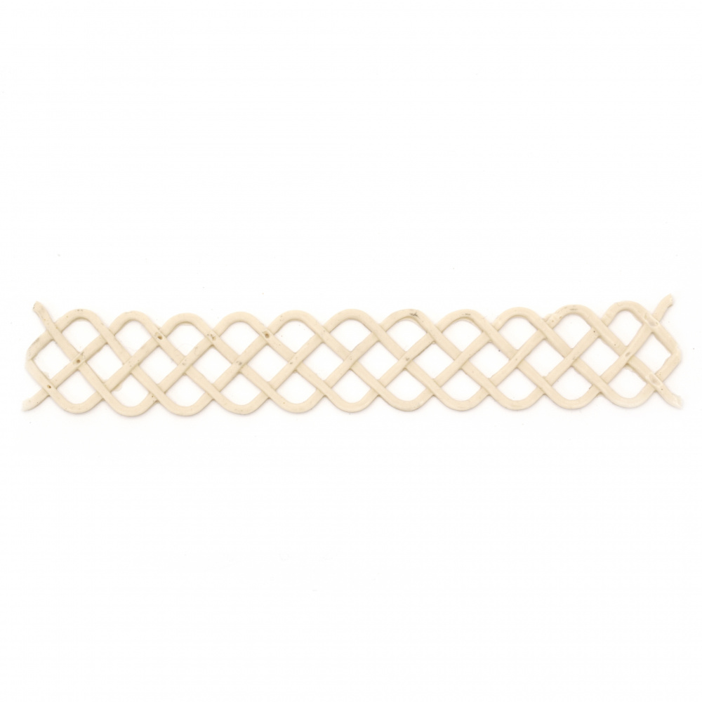 Craft Ornament for Application / Mesh Fence / 150x25 mm; No. 13 - 1 piece