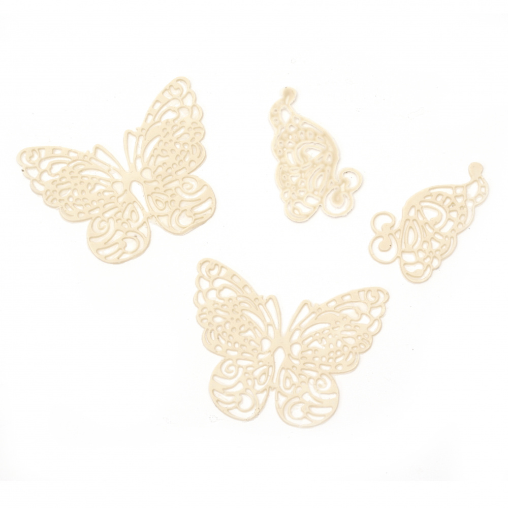 Decorative Ornaments for Application / Butterflies / 175x50 mm; No. 15 - 1 piece