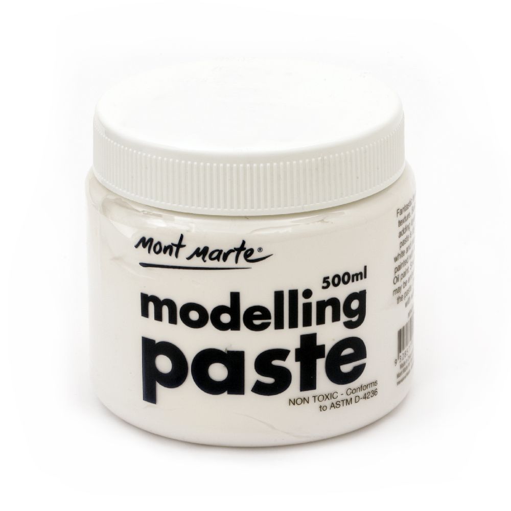 Modeling paste Mont Marte white - 500 ml.