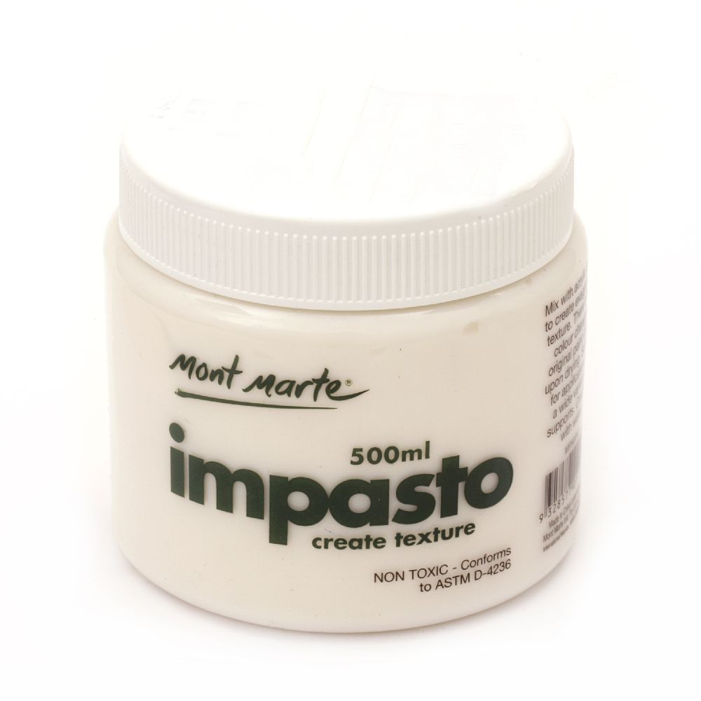 Supplement for Acrylic  impasto gel Mont Marte -500 ml.