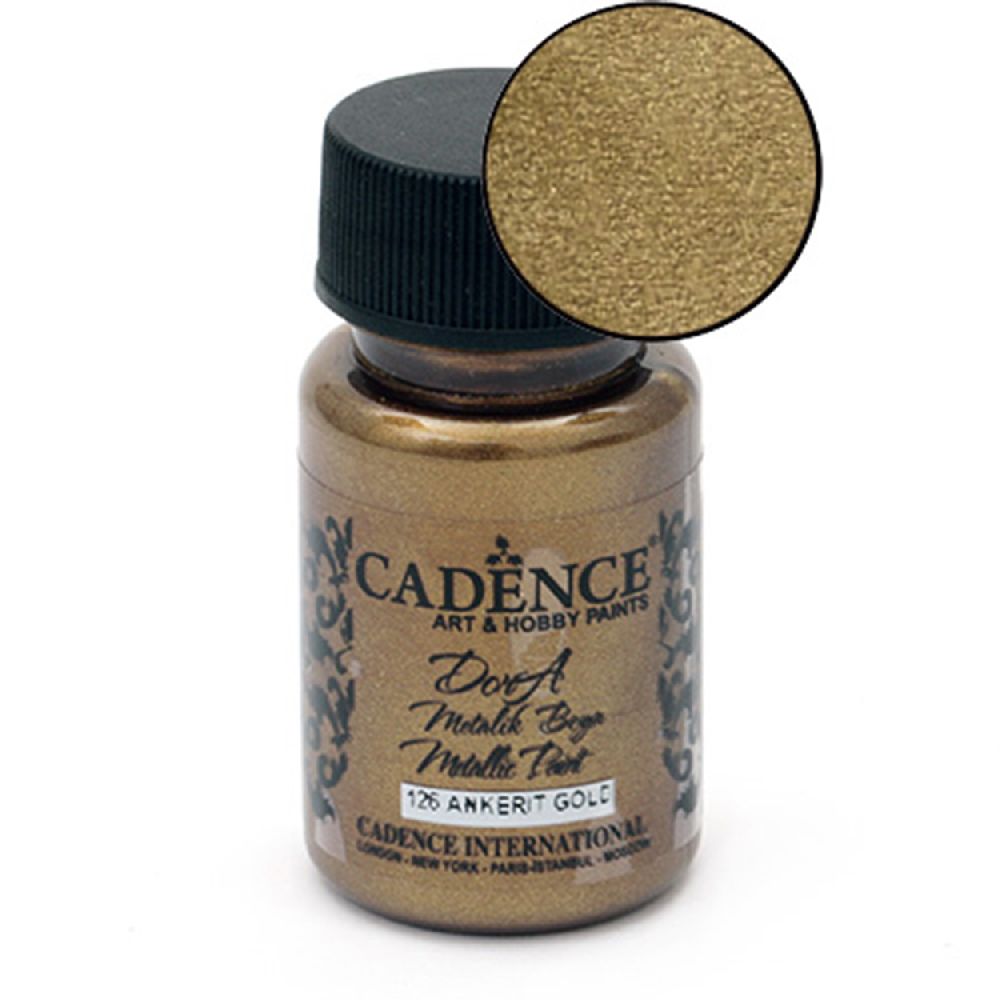 CADENCE DORA Ακρυλικό μεταλλικό χρώμα 50 ml. - ANKERIT GOLD 126