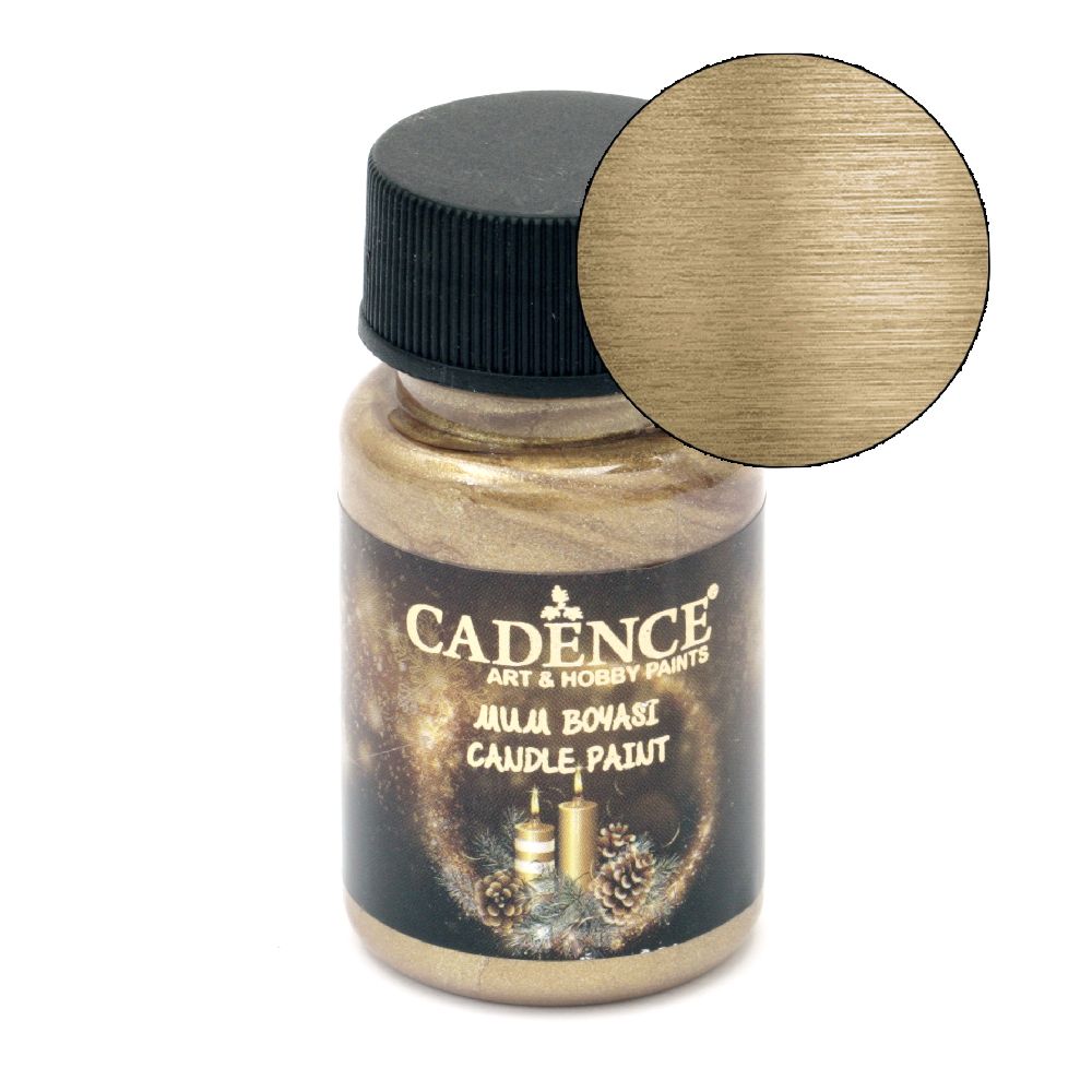 CADENCE candle paint 50 ml. - ANTIQUE GOLD 2150