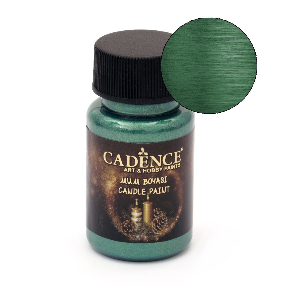 CADENCE candle paint 50 ml. - EMERALD 2141