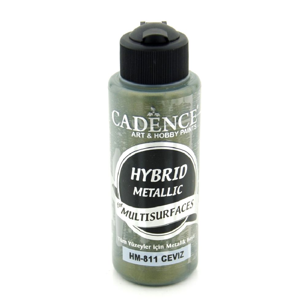 Acrylic Metallic Paint CADENCE HYBRID 120 ml. - WALNUT 811