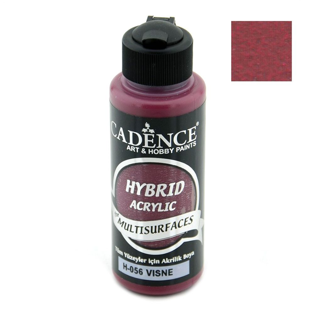 Acrylic Paint, Cherry Color, Cadence Hybrid, 120 ml