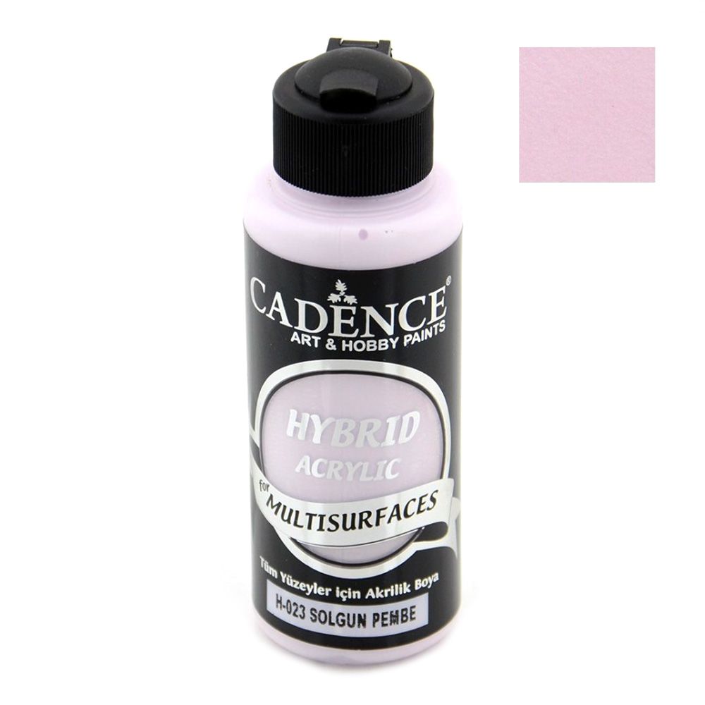 Acrylic Paint, Faded Pink Color, Cadence Hybrid, 120 ml