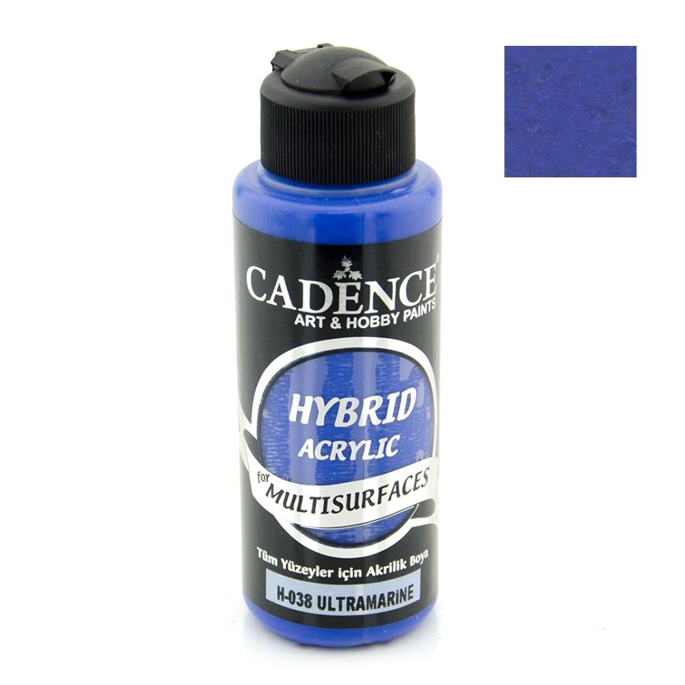 Acrylic Paint, Ultramarine, Cadence Hybrid, 120 ml