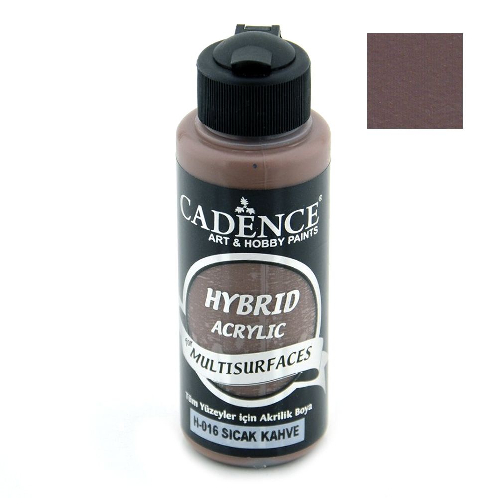 Acrylic Paint, Warm Brown, Cadence Hybrid, 120 ml