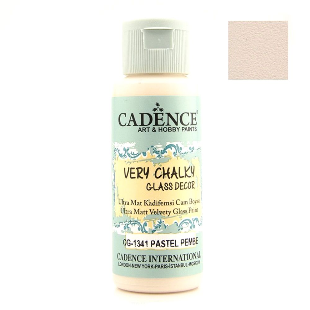 Glass and porcelain paint CADENCE 59 ml - PASTEL PINK CG-1341