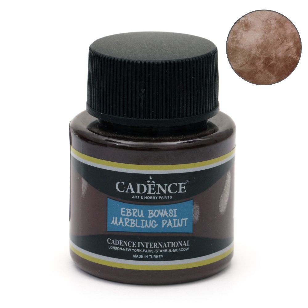 Paint with marble effect CADENCE EBRU 45 ml - BROWN 863
