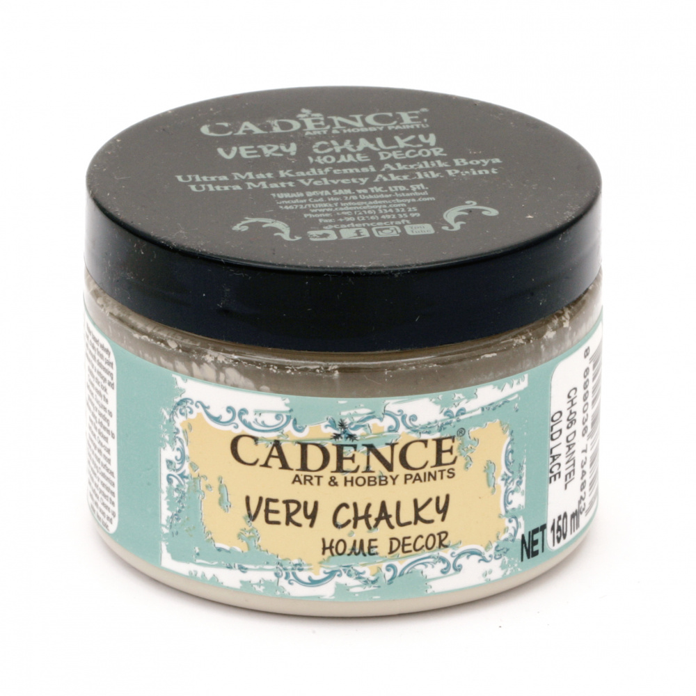 CADENCE VERY CHALKY acrylic paint 150 ml - OLD LACE CH-06