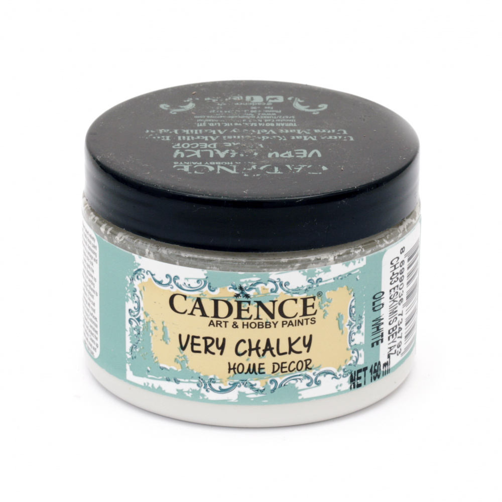 Acrylic paint CADENCE VERY CHALKY 150 ml - OLD WHITE CH-03