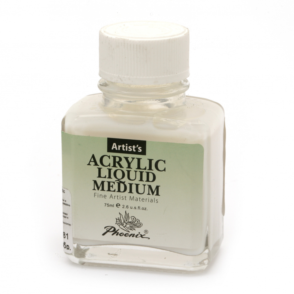 Acrylic medium PHOENIX Acrylic Liquid Medium 75 ml