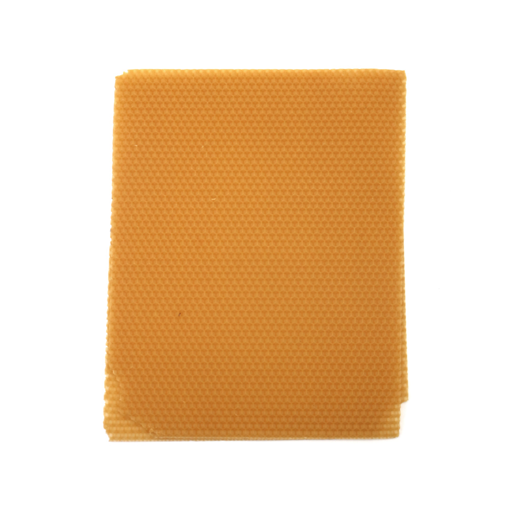 Foi din ceară de albine – 20 x 25,8 cm, 100% naturale, set de 2 – ideale pentru confecționarea lumânărilor, hobby & proiecte eco