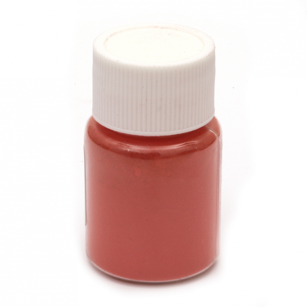 RESIN Pearl Pigment Dye Powder in a jar 25 ml.- red