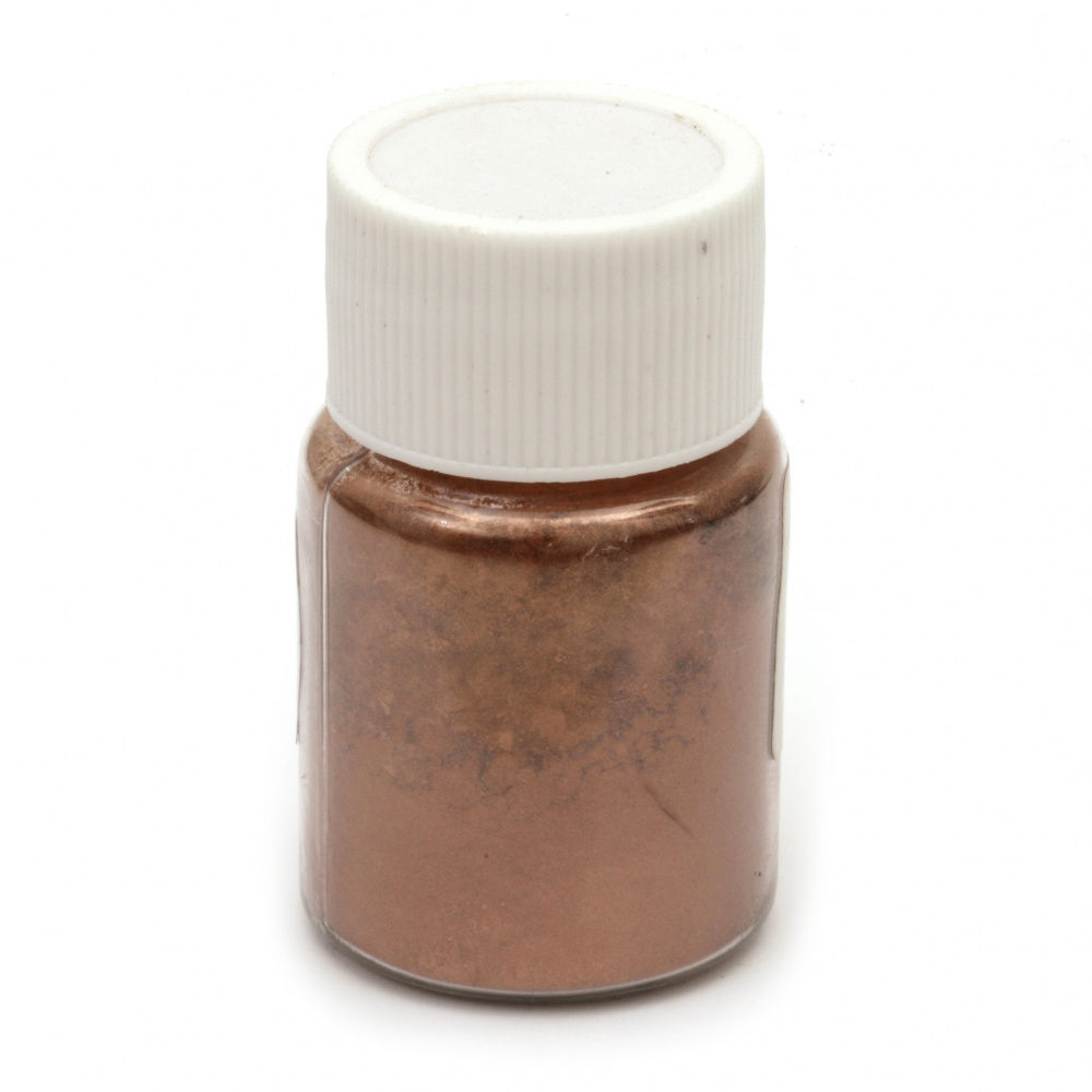Colorant pentru rășină perlă pudră 25 ml într-un borcan - miere