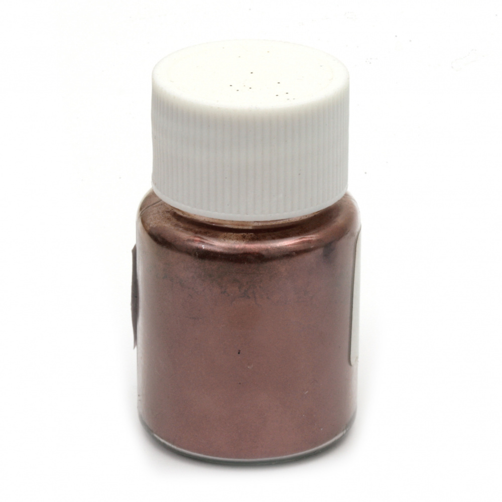 Colorant  pentru rășină perlă pudră 25 ml într-un borcan bordeaux