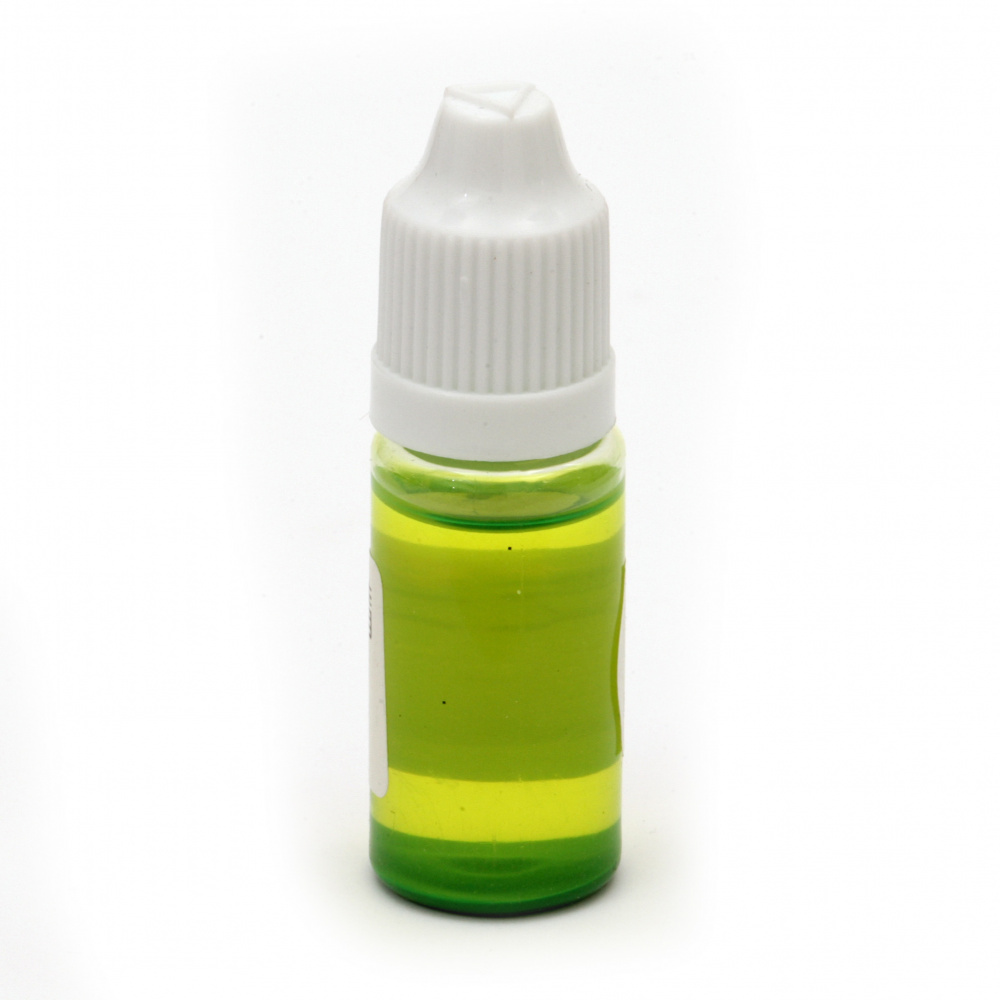 Colorant pentru rășină gros 10 ml - lumină verde