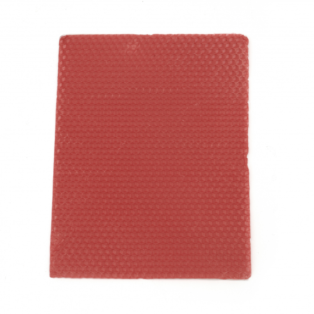 Wax Sheet, 20x15x0.3 cm, Red