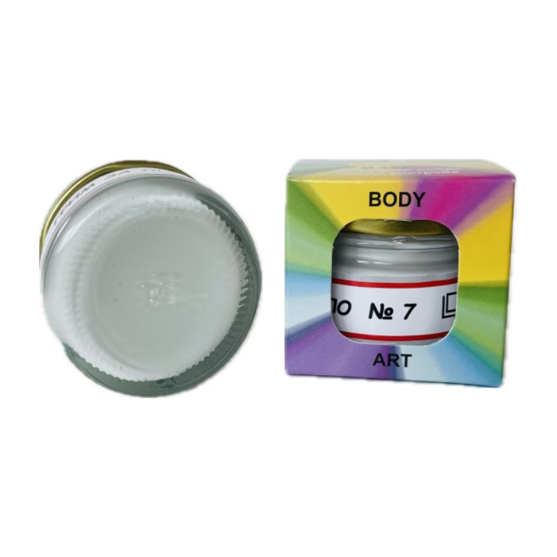 Body Paint LORKA, 35 grams - White Color 007 