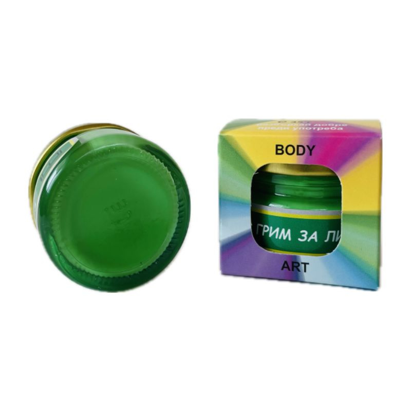 Body Paint LORKA 35 grams - Green Color 003