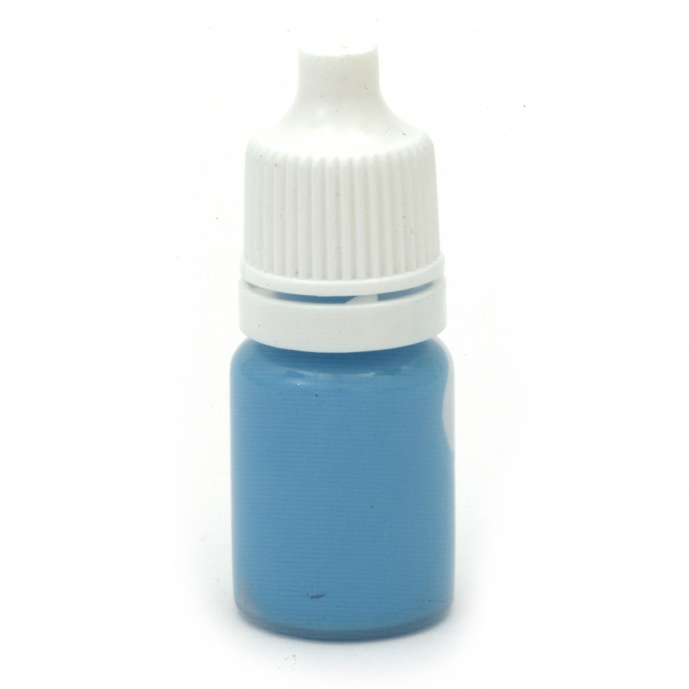 Color Paste / Colorant / Pigment for Resin in the Color Sky Blue - 10 ml