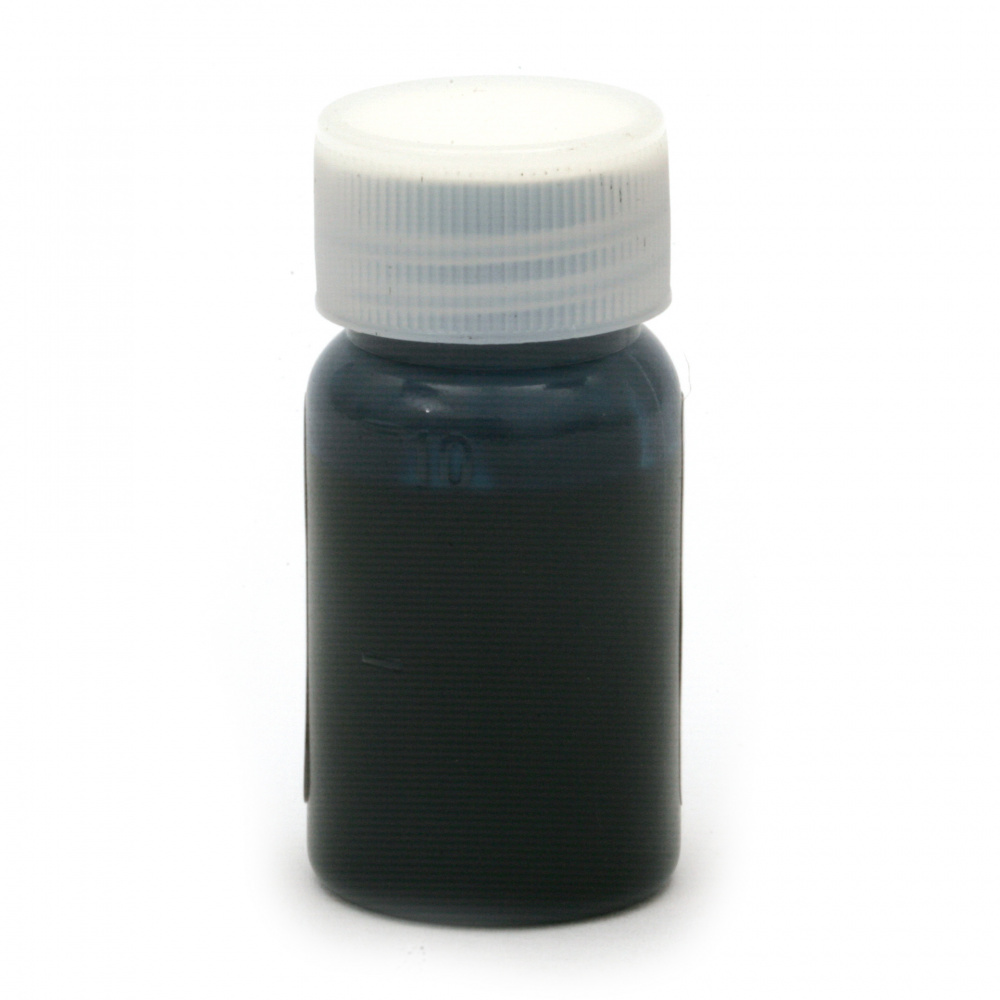 Oil-Based Resin Pigment, Sky Blue Color, 10 ml