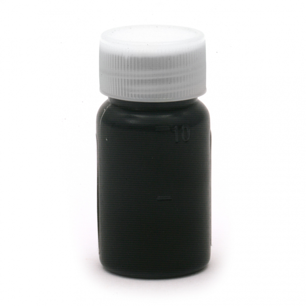 Oil-Based Resin Pigment, Black Color, 10 ml
