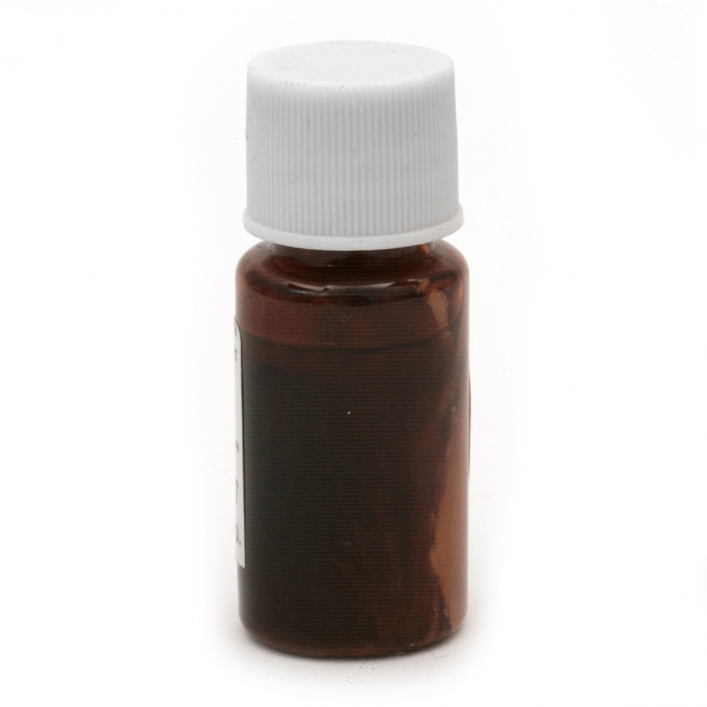 Pearlescent Oil-Based Resin Pigment, Orange Color, 10 ml