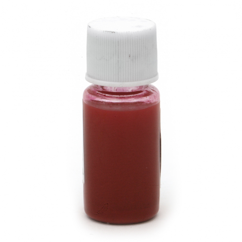 Κόκκινη Χρωστική για ρητίνη/ υγρό γυαλί οινοπνεύματος -10 ml