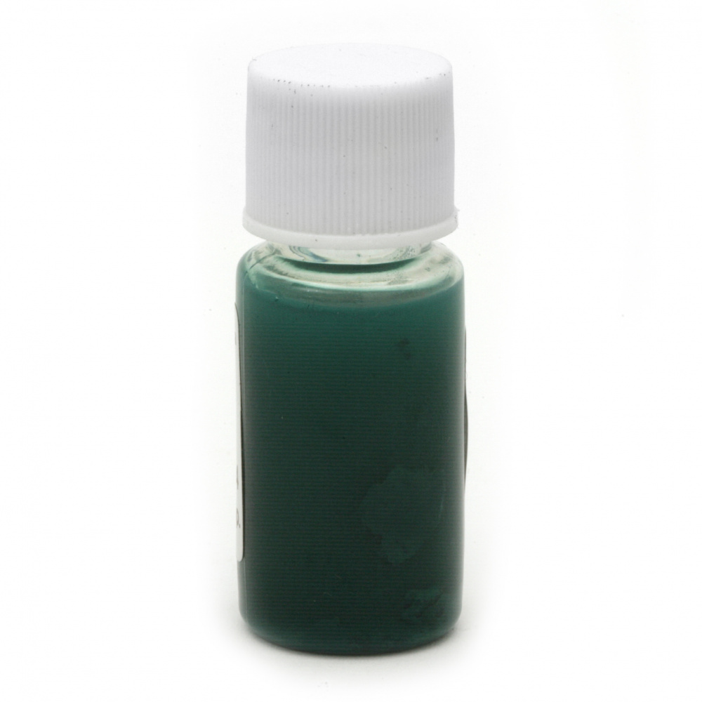 Colorant (Pigment) for Resin for Frost Effect on Alcohol-Based in Green Color - 10 ml