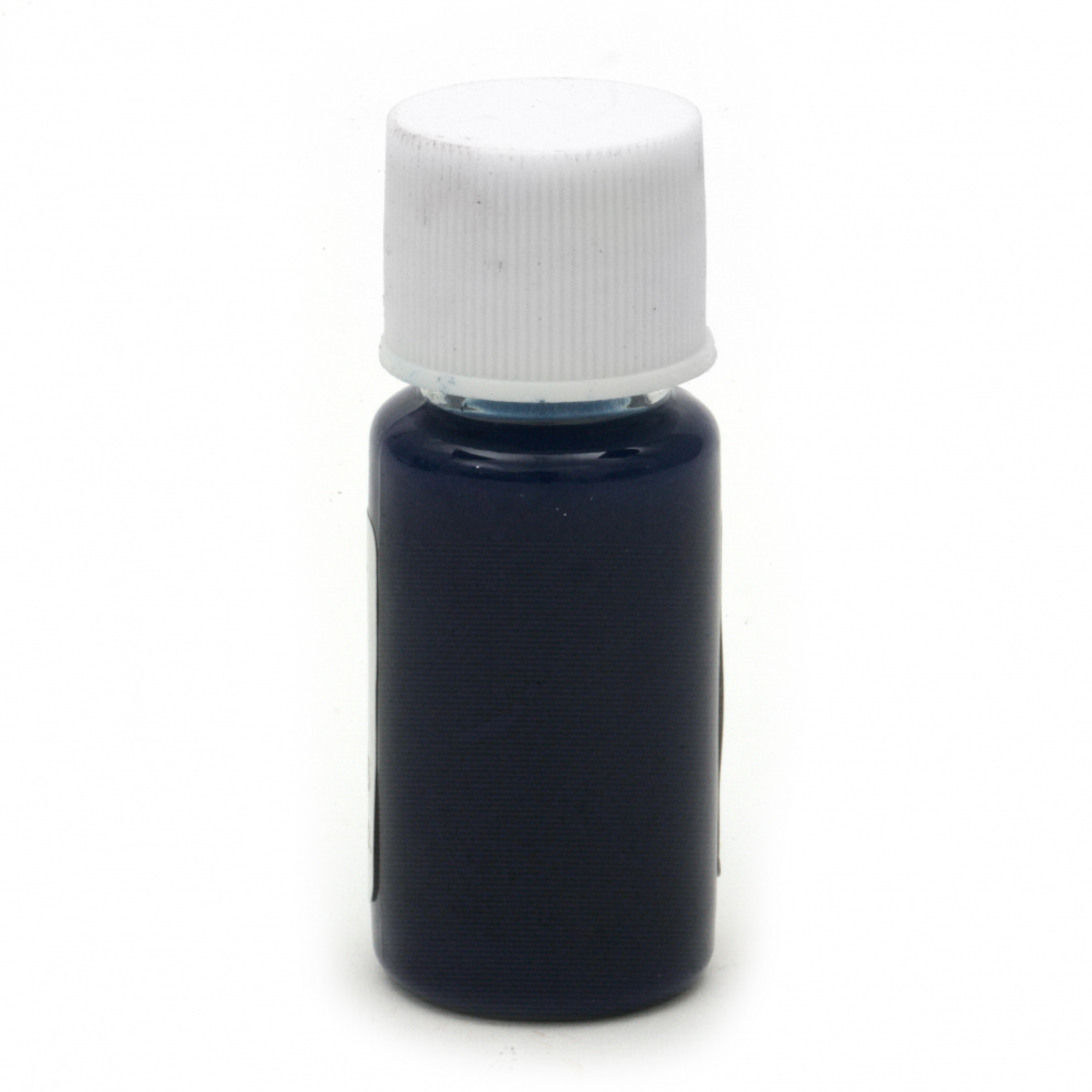 Оцветител (пигмент) за смола за заскрежен ефект на алкохолна основа цвят тюркоаз тъмен -10 мл