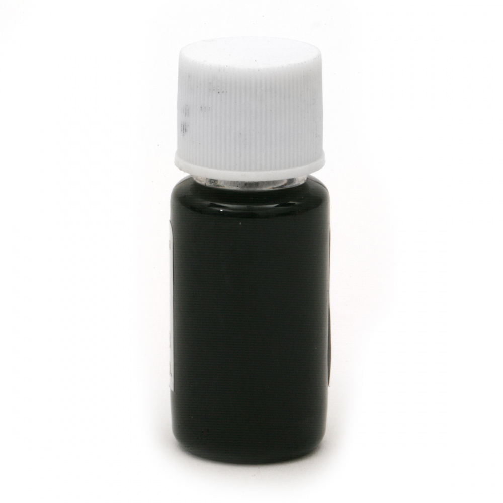 Мαύρο Χρωστική για ρητίνη/ υγρό γυαλί οινοπνεύματος -10 ml