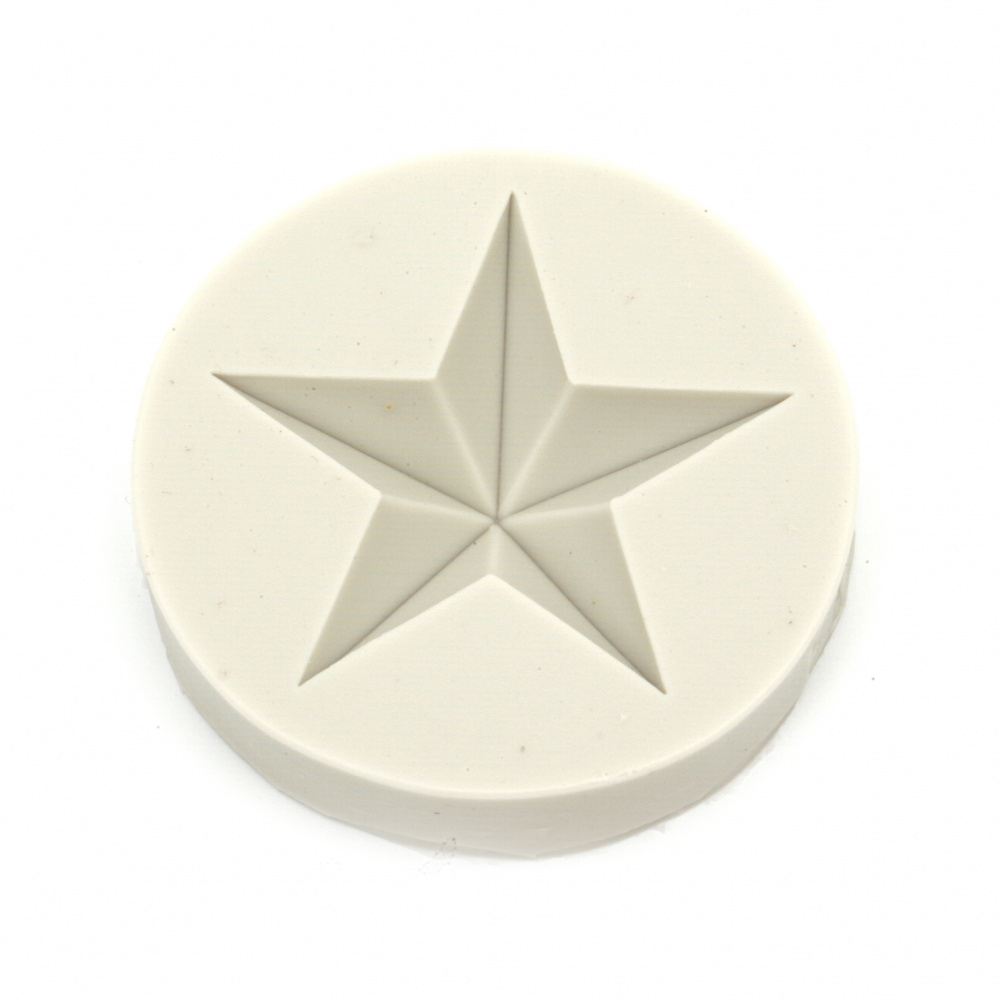 Silicone Mold / Form / 60x60 mm, Star
