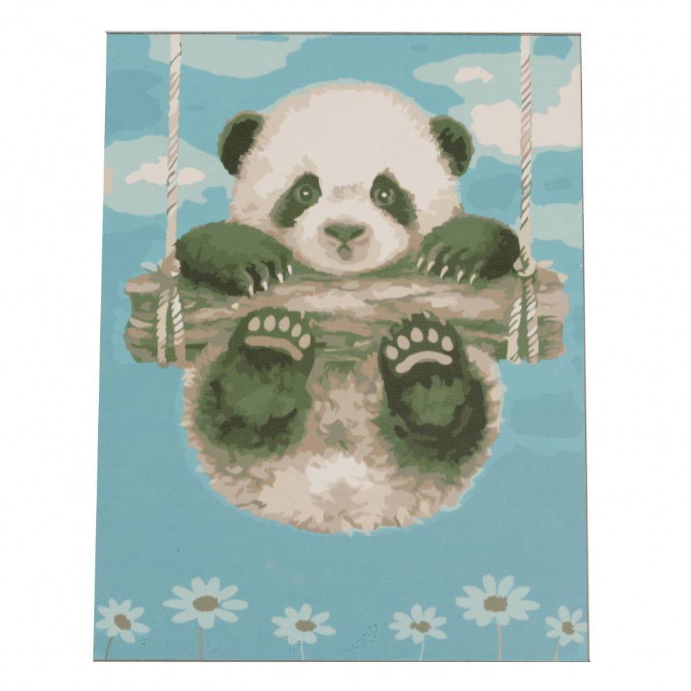 Ζωγραφική με αριθμούς20x30 cm - Panda msa0070