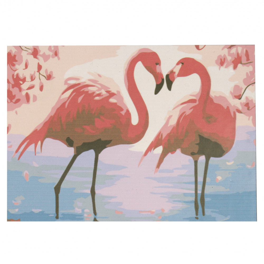 Ζωγραφική με αριθμούς20x30 cm - Flamingo msa0071