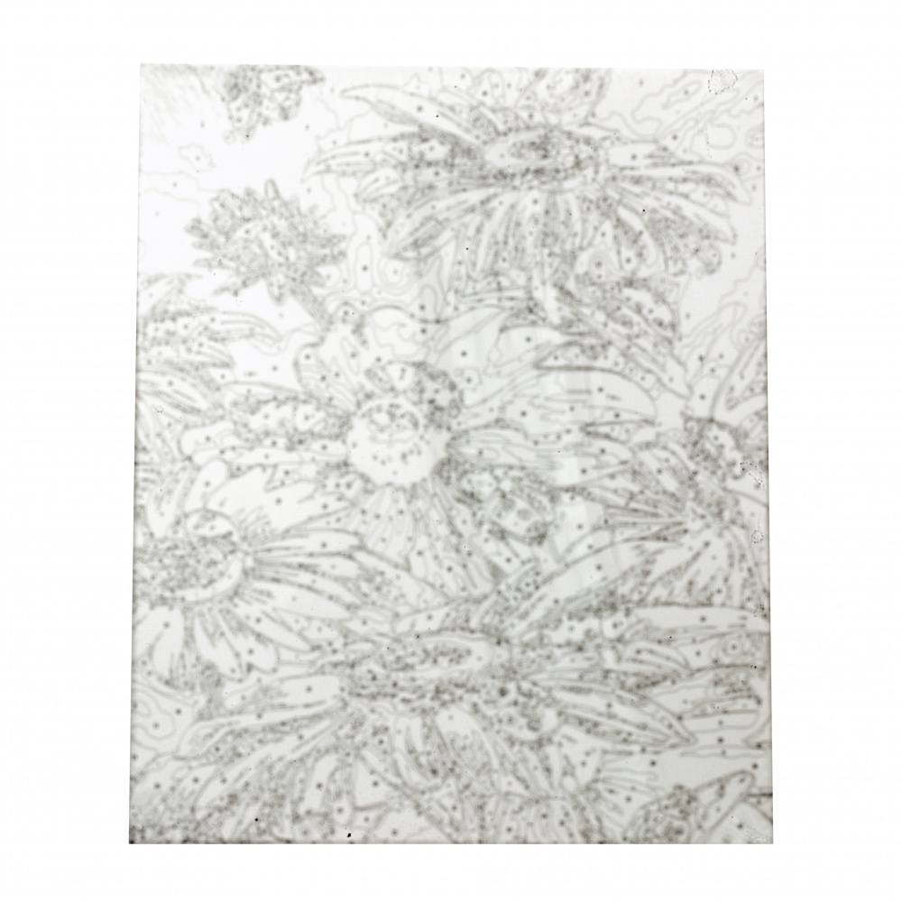Σετ ζωγραφικής με αριθμούς 30x40 cm - Μαργαρίτες με πασχαλίτσες Ms7380
