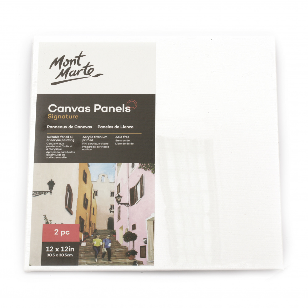 MM Signature Canvas Panels, 30.5x30.5 cm - 2 pieces