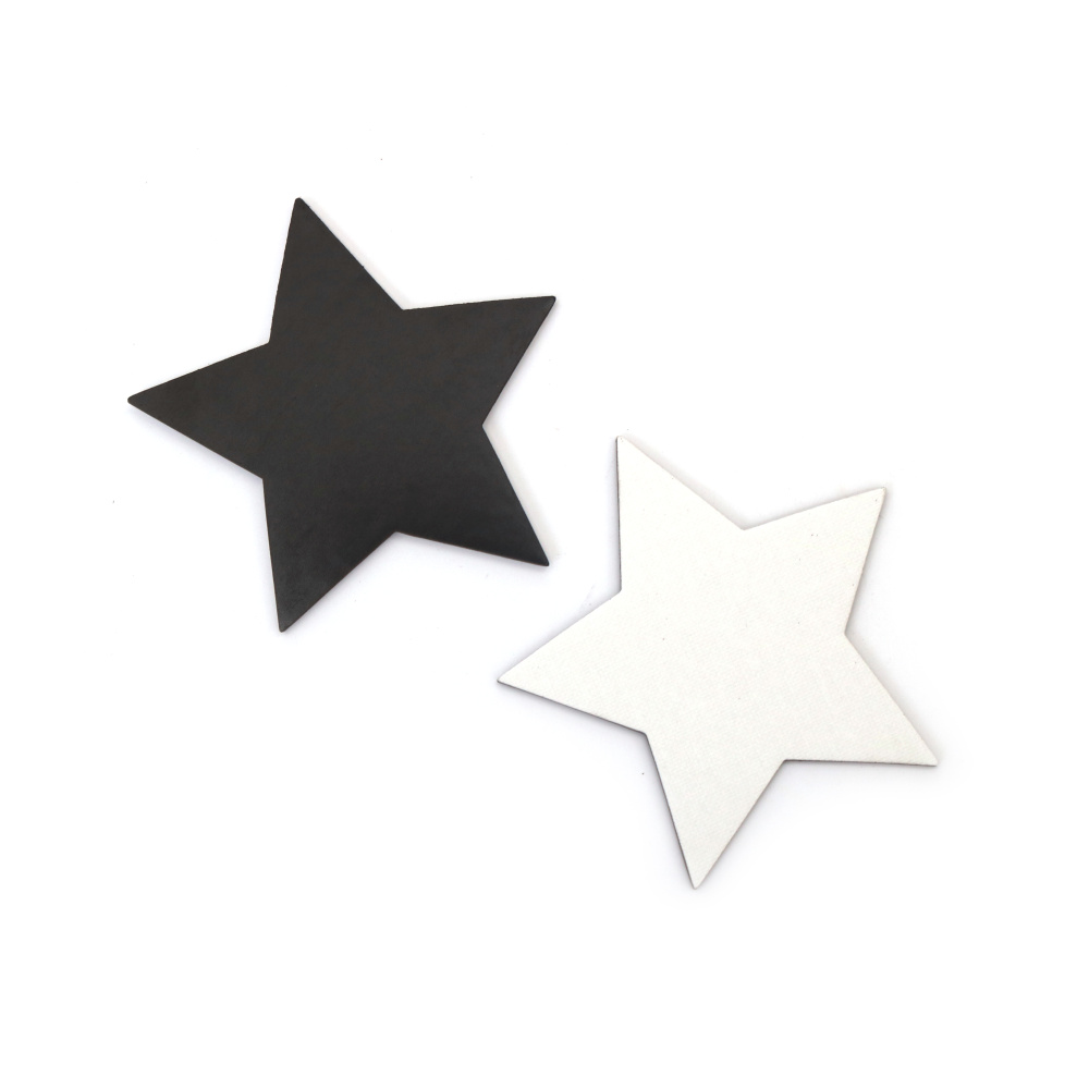 Magnetic Mounted Drawing Boards – Star Shape, 10x10 cm, Pack of 4 pcs – Ideal for Painting, Decorating & DIY Art Projects