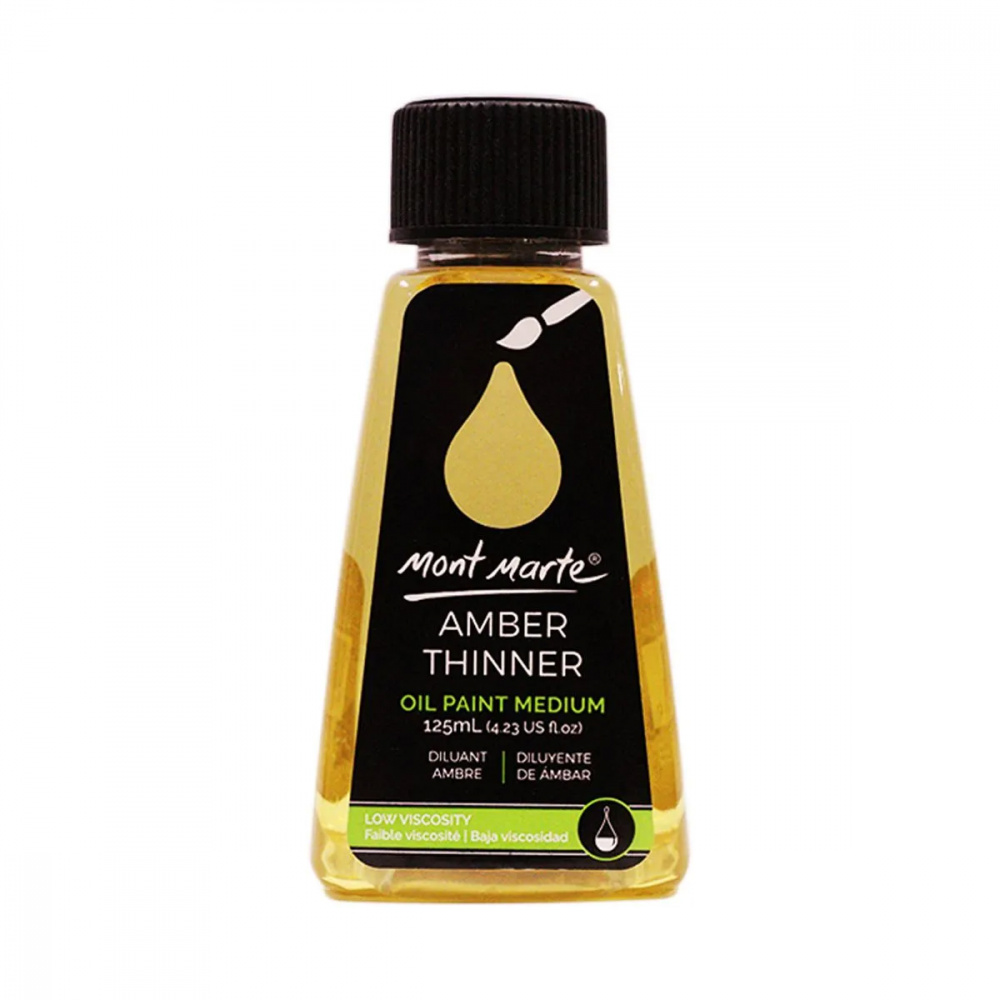 MONT MARTE Oil Paint Amber Thinner Premium / 125 ml