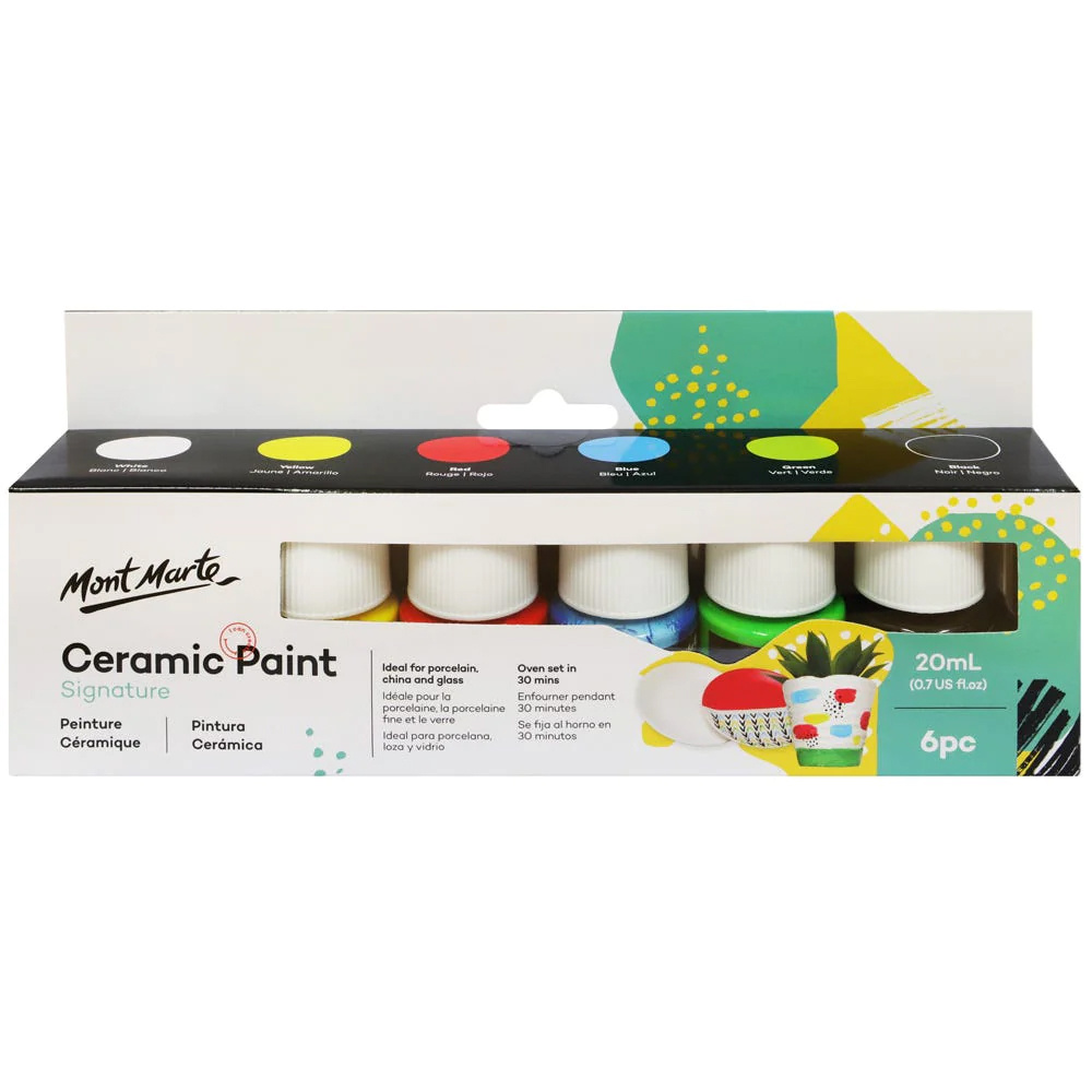 Комплект боя за керамика MM Ceramic Liquid Paint 6pc x 20 мл