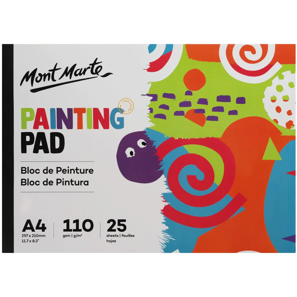 Блок за рисуване А4 110 гр./м2 MM Painting Pad A4 -25 листа