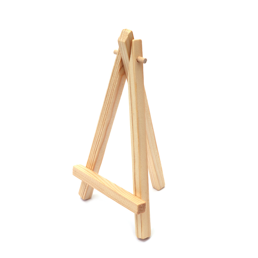 Mini Wooden Easel Tripod Stand, 80x150 mm