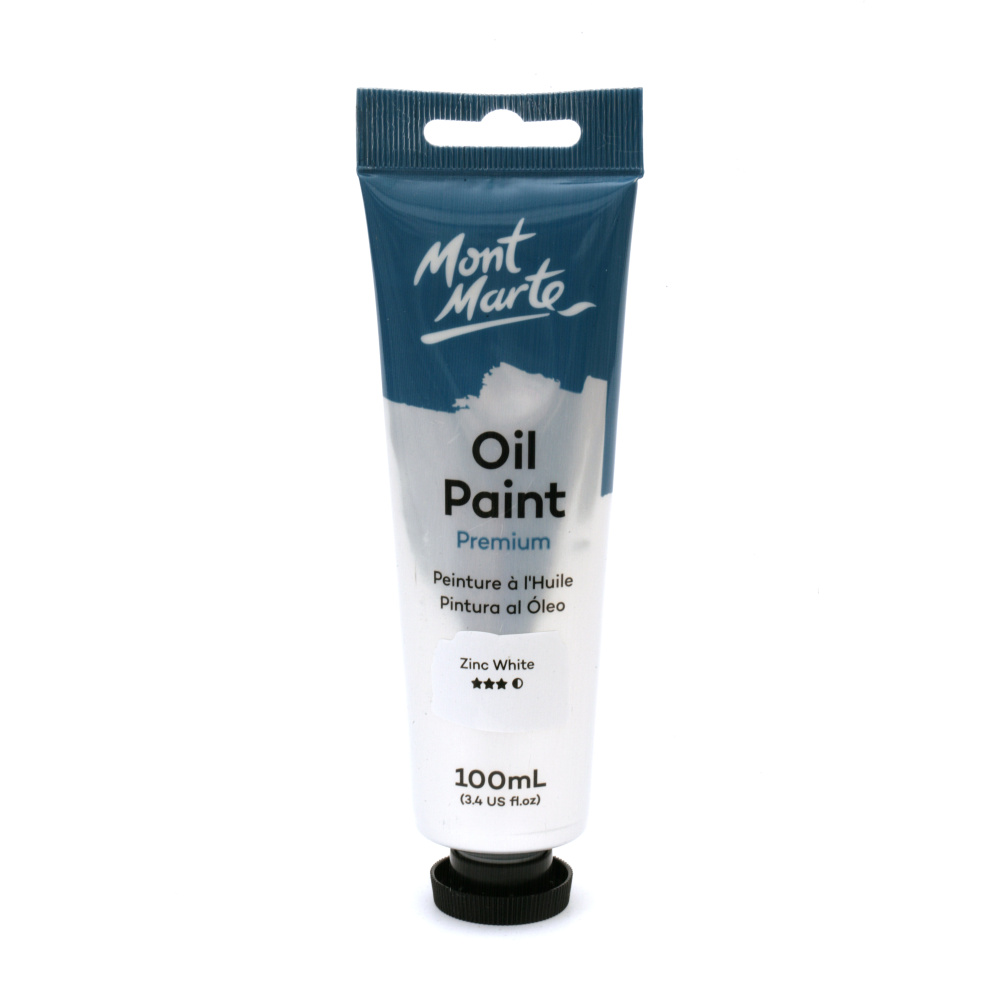 MONT MARTE Oil Paint Premium / 100 ml - Zinc White