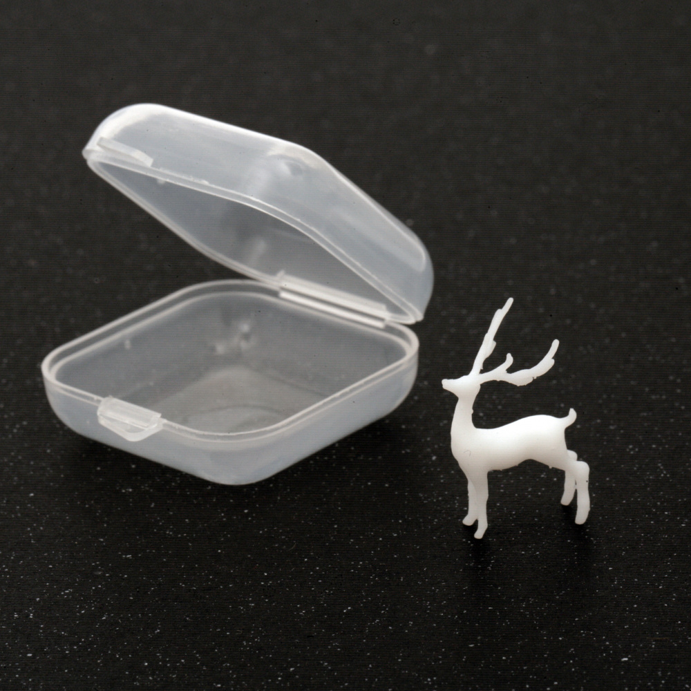 3D ελάφι  μικρο αξεσουάρ για εγκατάσταση σε εποξική ρητίνη/ υγρό γυαλί 30 mm