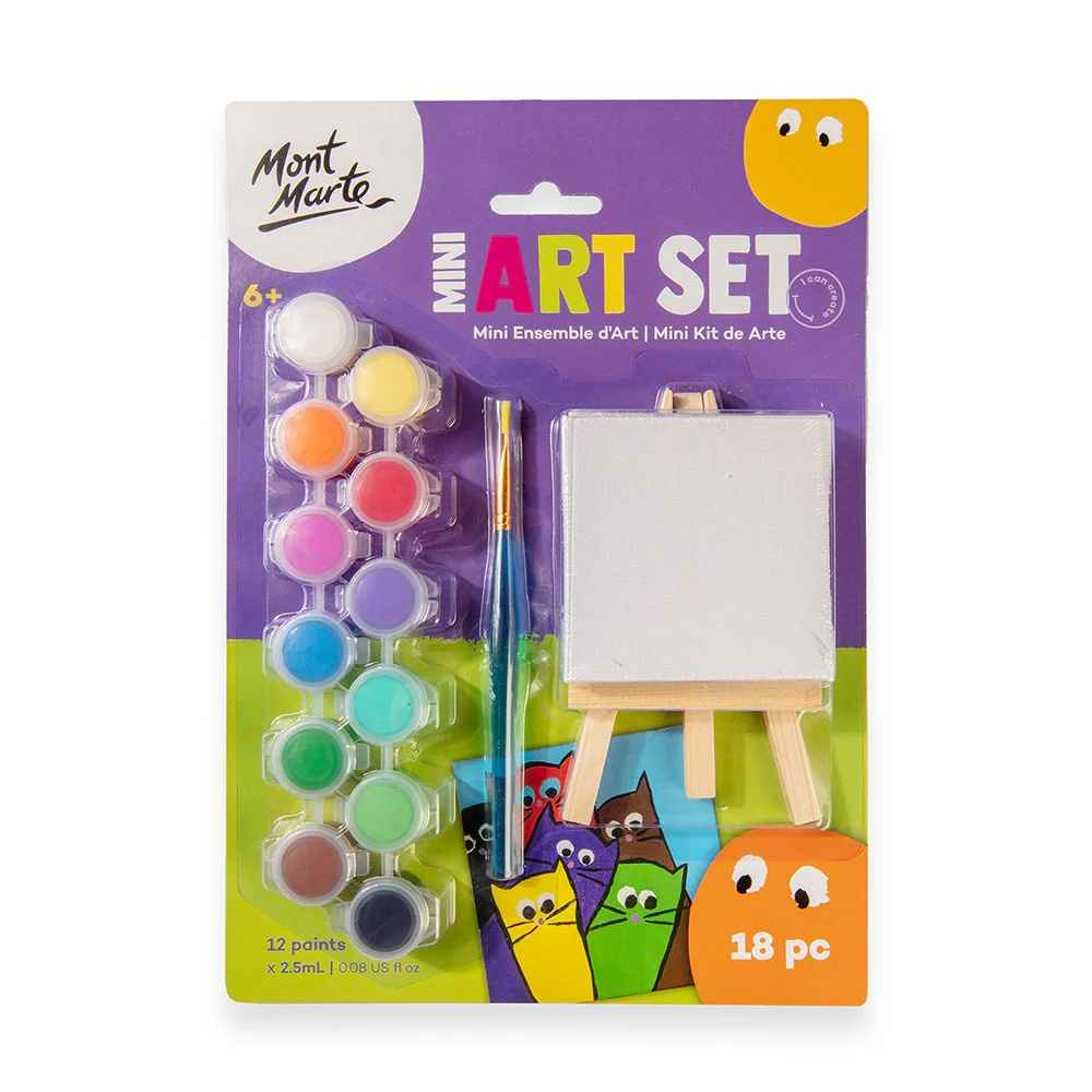 Σετ Mont Marte Mini Art Set  18 τεμαχίων